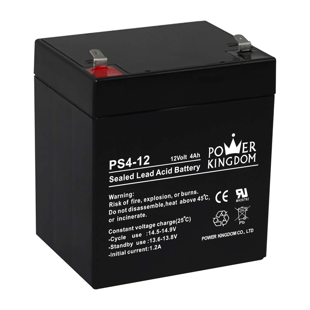 12V/4Ah POW KING Акумул. Бат