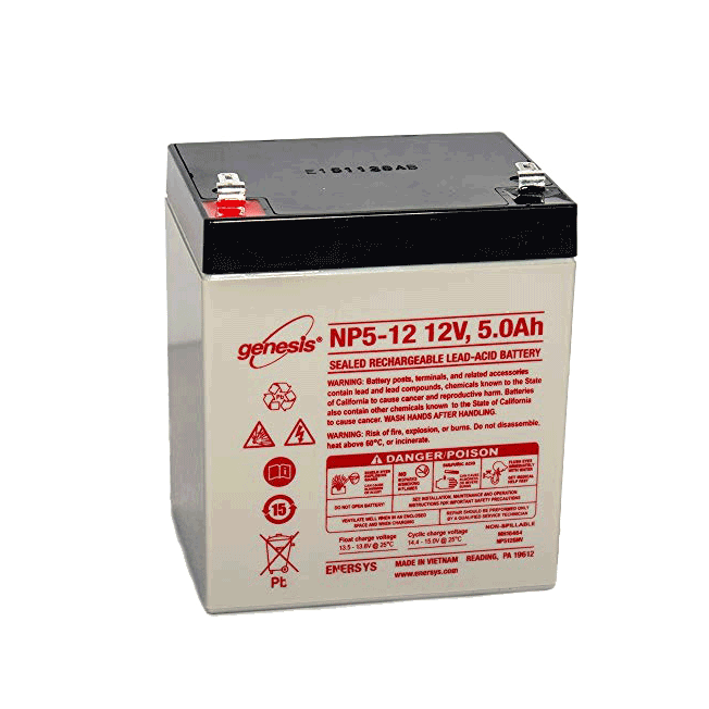 NP5-12, Акумулаторна батерия 12V; 5Ah