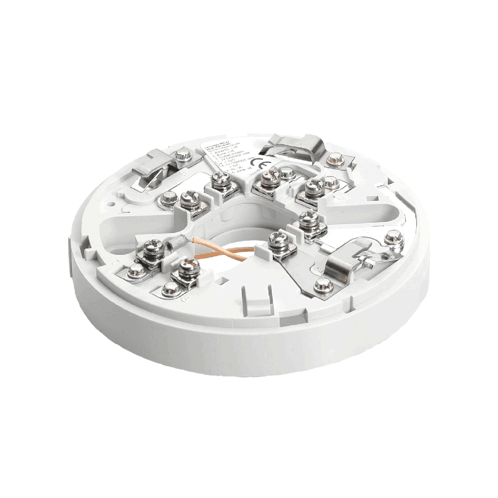 YBO-R/6R(WHT), Основа реле 12V, бял