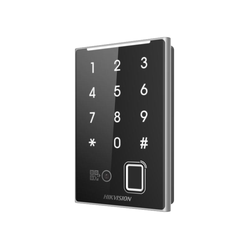 DS-K1109DKFB-QR, четец с клавиатура