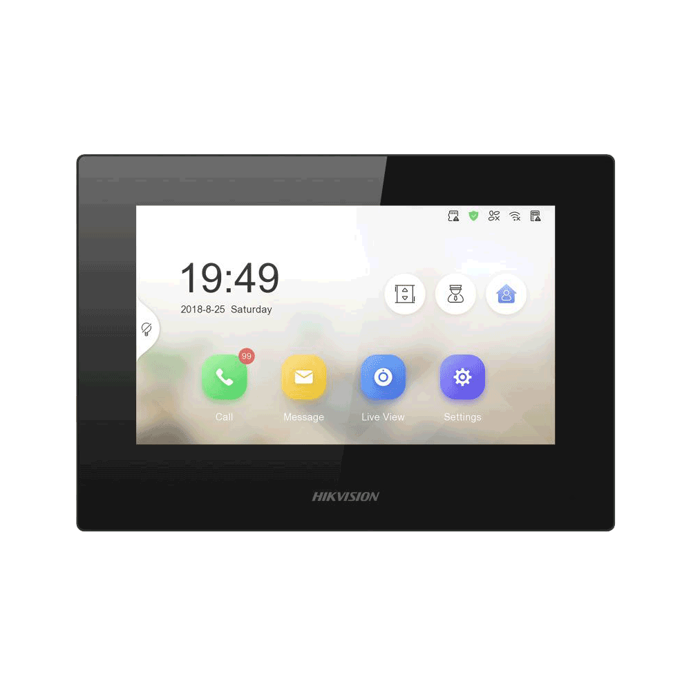 DS-KH6320-LE1(B),Монит. панел,7"Touch-Screen черен
