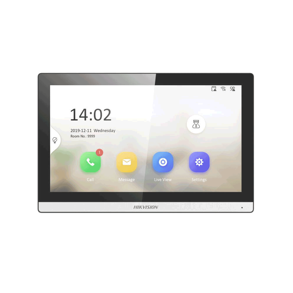 DS-KH6350-WTE1,IP мон.панел 7'' дисплей
