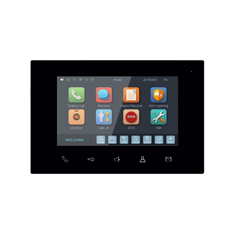 H-IS07-B Мониторен панел, 7“ Android, IP 