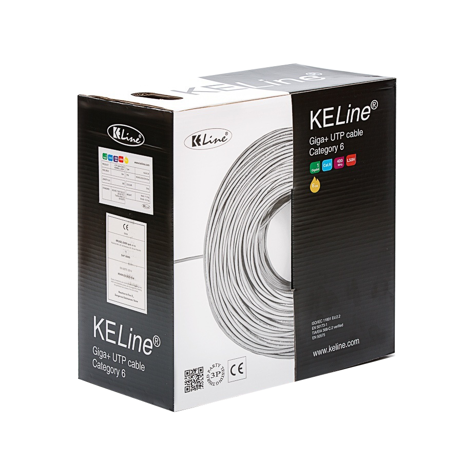 KE400U23LSOH-Dca-RLX ,TP неек.каб. Cat.6,LSOH,305м