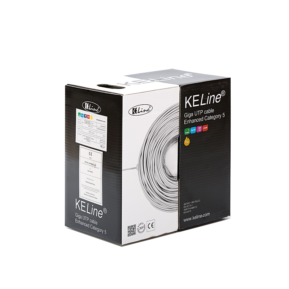 KE300U24LSOH-Eca/Dca-RLX,UTP Cat.5E, 305m/ку