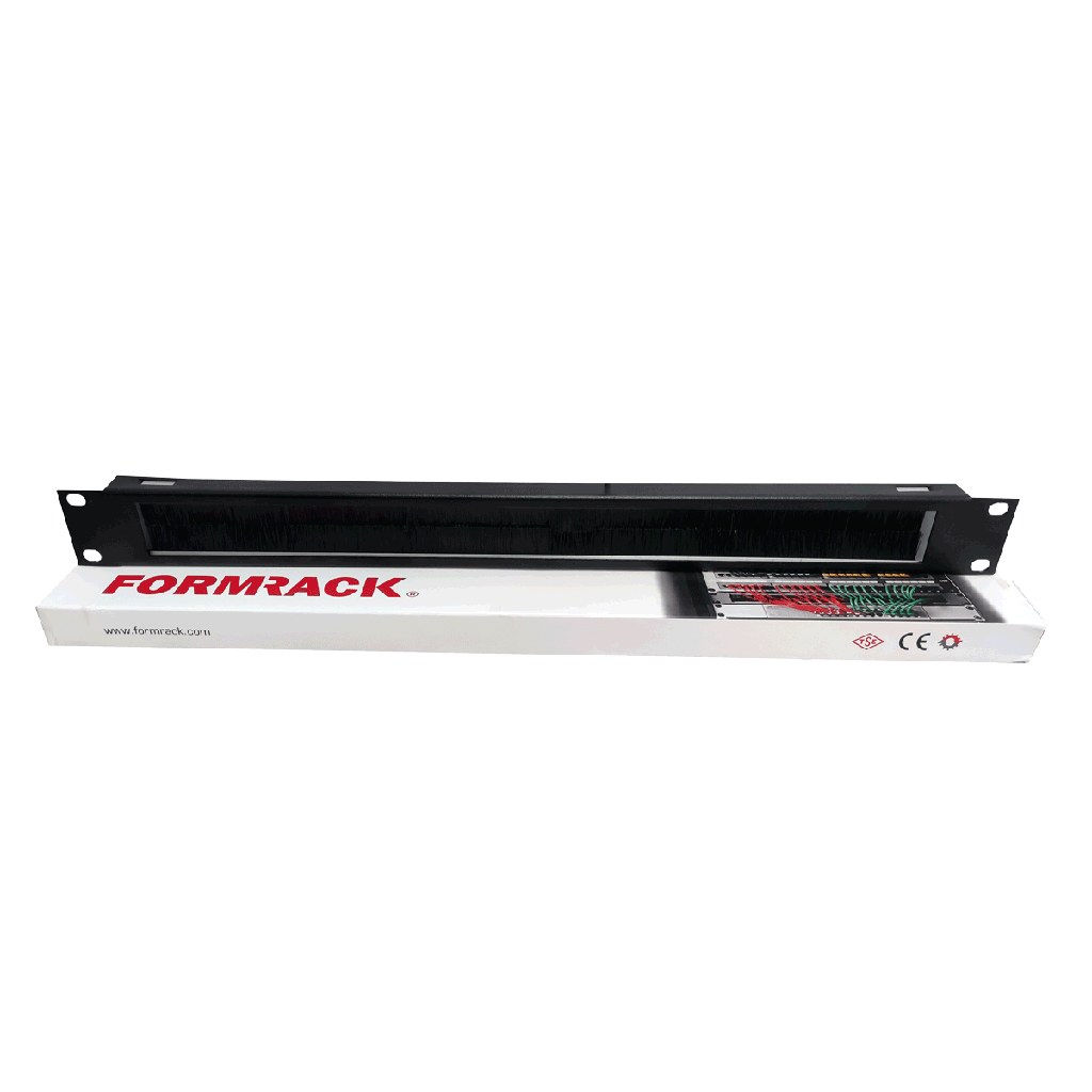 F0565FO1U, 1U 19" Аранжиращ панел с четка