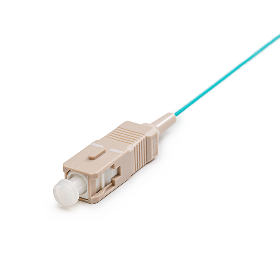 PIGOM3-SC-020, SC пигтейл, OМ3 50/125 μm 2м
