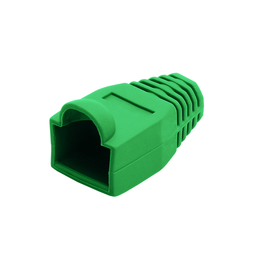 MP-SR-1-GR,Ман.за купл.RJ45 8p8c,зелен
