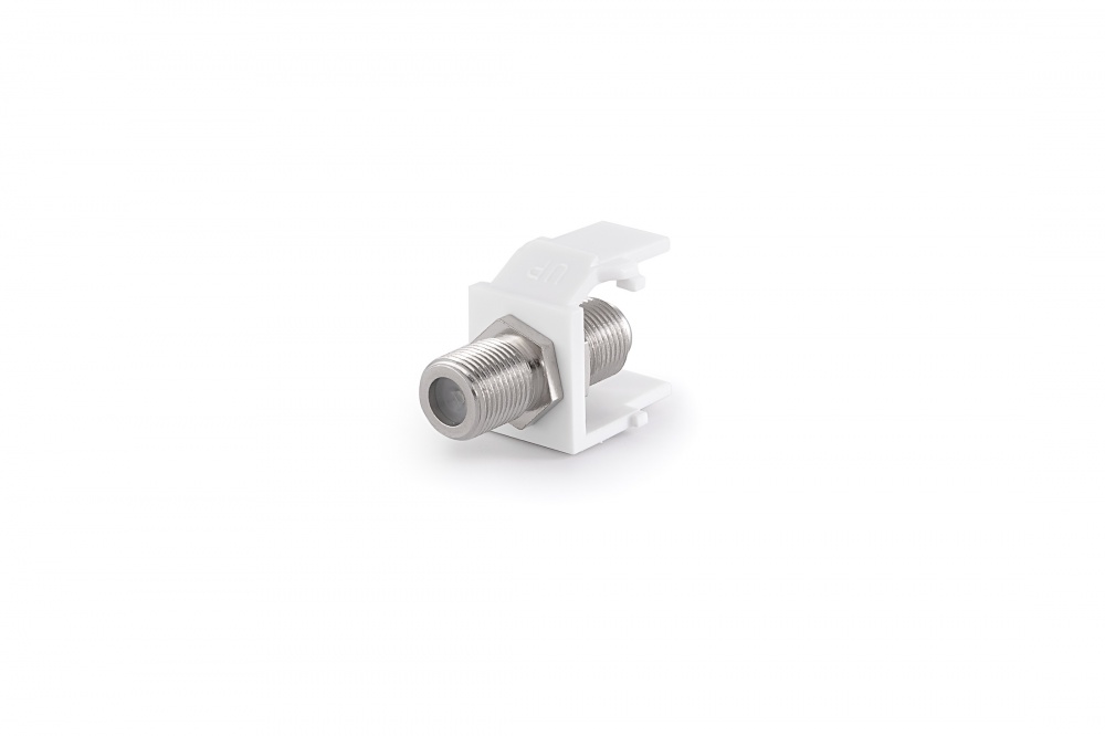 KE-AD-FF,Snap-In Adapter свързв.модул F-Connector
