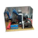 PS 2А/27.5V(24V), Захр. платка PS 2А/27.5V+кабели 