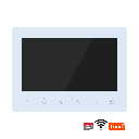 DH7G-T-White,Цветен 7" TFT Wi-Fi монитор Tuya app
