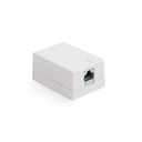 KE-SMB01-W,Кутия 1p / 1 кийстон,откр.монт.,празна