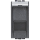 L4279C6A,Розетка RJ45, cat.6A,IDC1 мод, антра.LL B