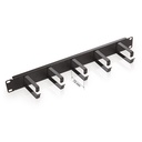 RAB-VP-X21-A2, 1U 19" Аранжиращ панел 73 mm