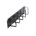 F0565O2U, 2U 19" Аранжиращ панел със скоби