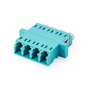 KE-LC-MM-AQ,LC-LC Duplex керамичен адаптер, OM3