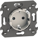 BT-KM4141USB, Конт.2P+Е+USB 2мод. Крем Li.N